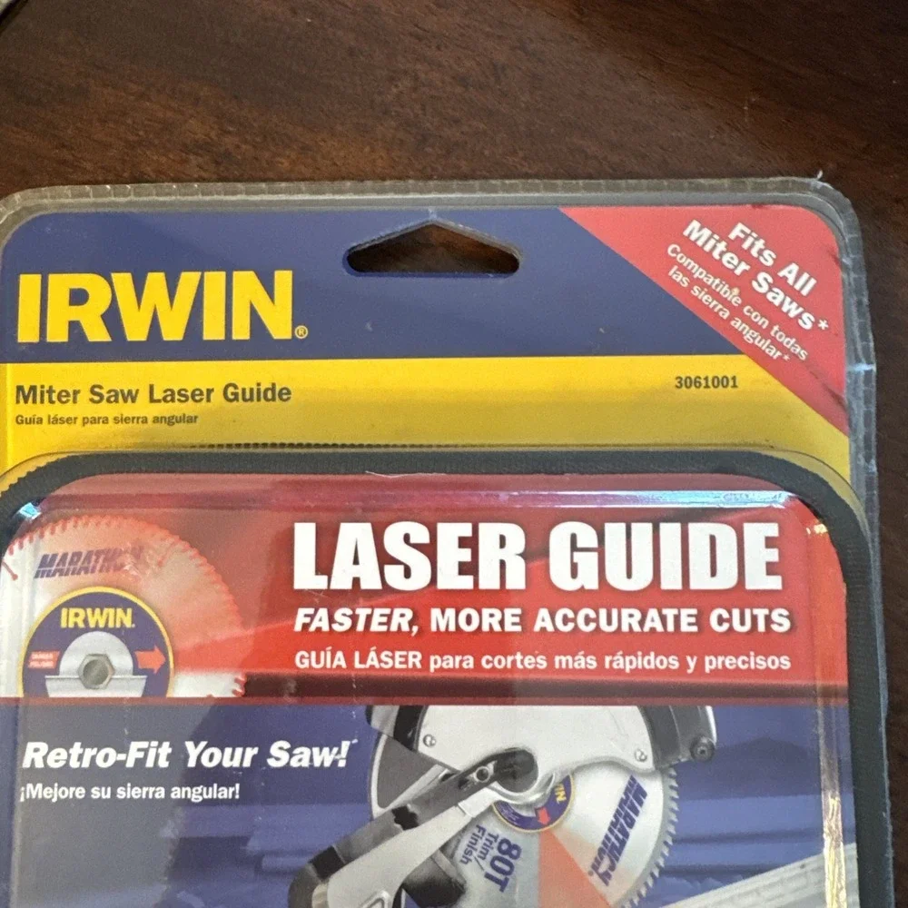 Irwin Miter Saw Laser Guide 3061001 NOS Sealed